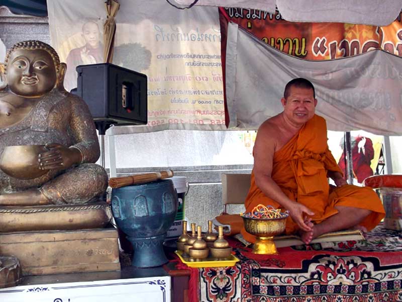 Thailand - Bangkok Temple Monk